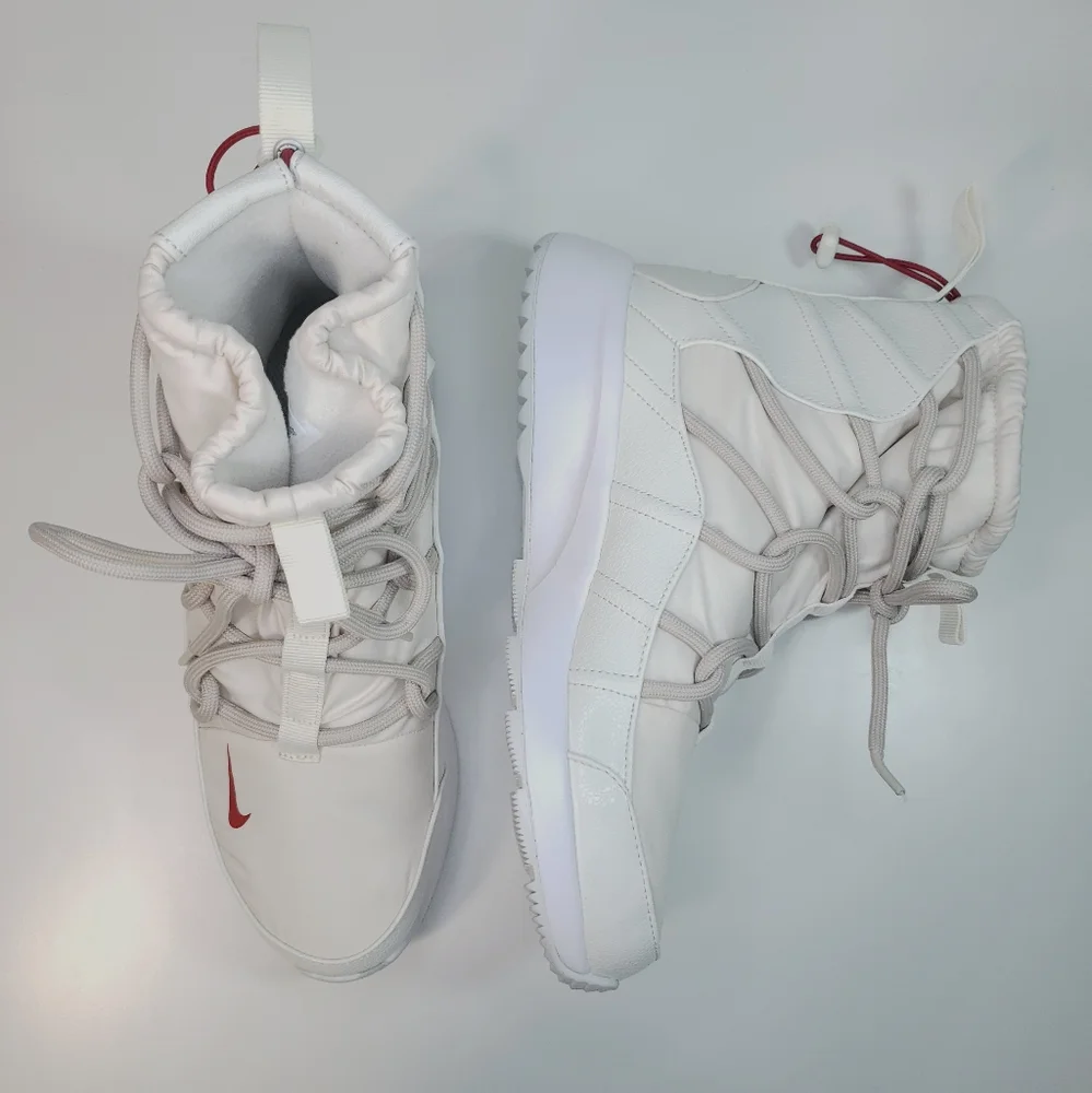 Nike Tanjun High Rise Phantom Gym Red Desert Sand Size Women’s 9.5